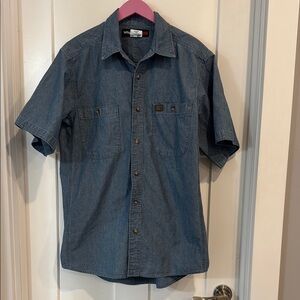 Men's Blue Denim Shirt